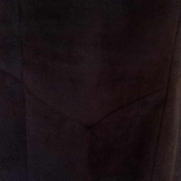 VINTAGE  Suede Dress - Dark Blue   XS - Picture 5 of 5